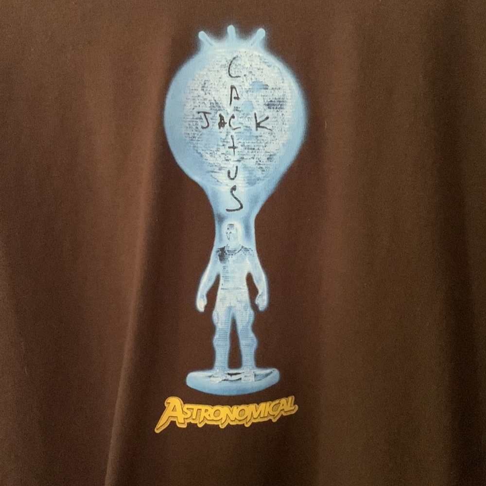Cactus Jack Astronomical Fortnite Long Sleeve Shirt- LARGE